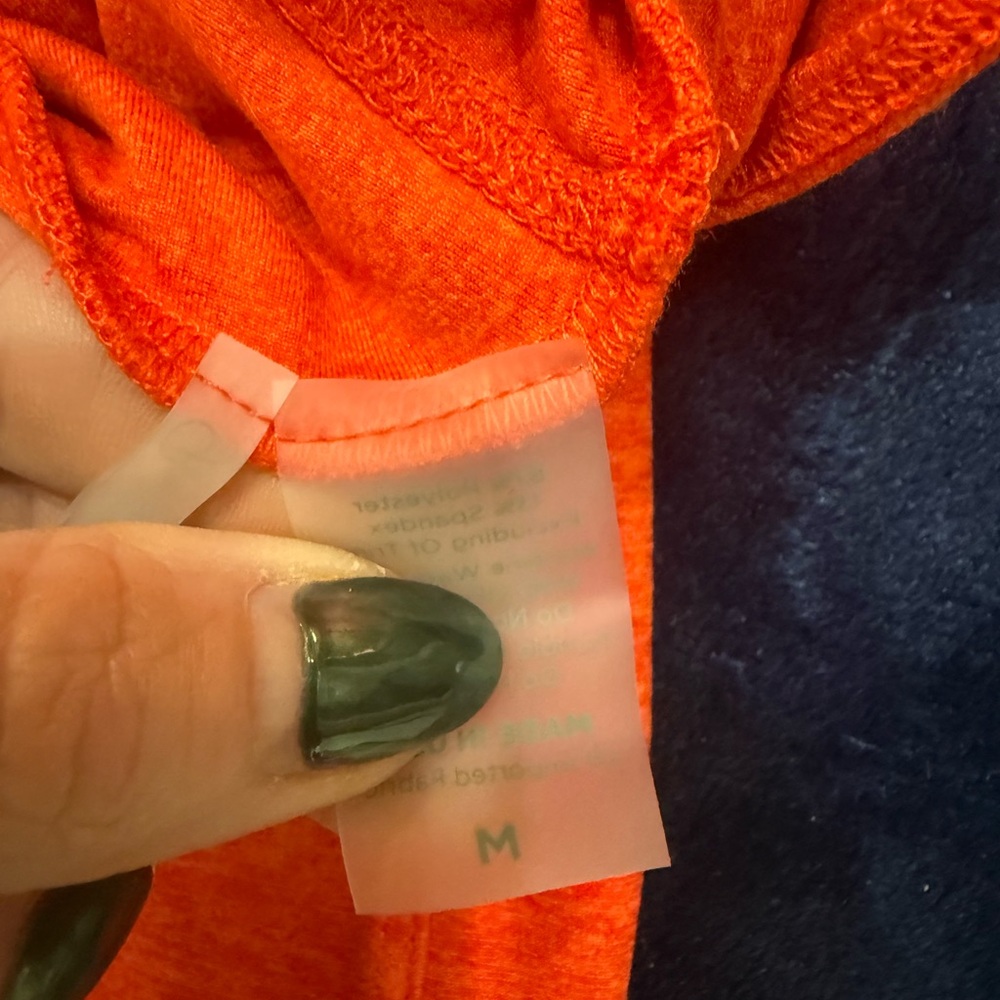 Bombshell Sportswear Bright Orange Active Jumpsuit - Picture 5 of 5